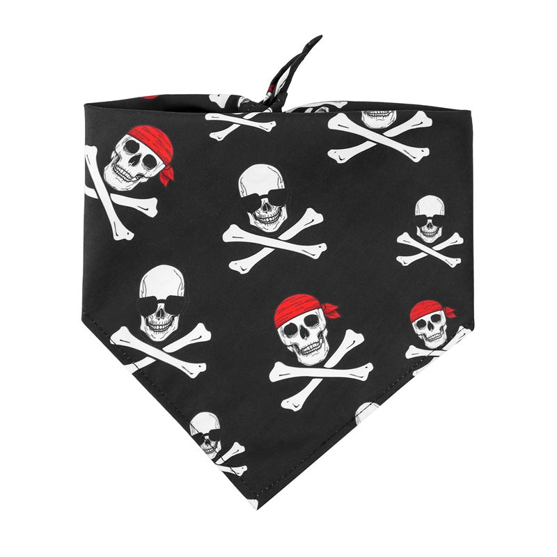 Halloween Skull Dog Bandana