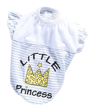 Striped Small Dog Shirt – Sleeveless Casual Tee