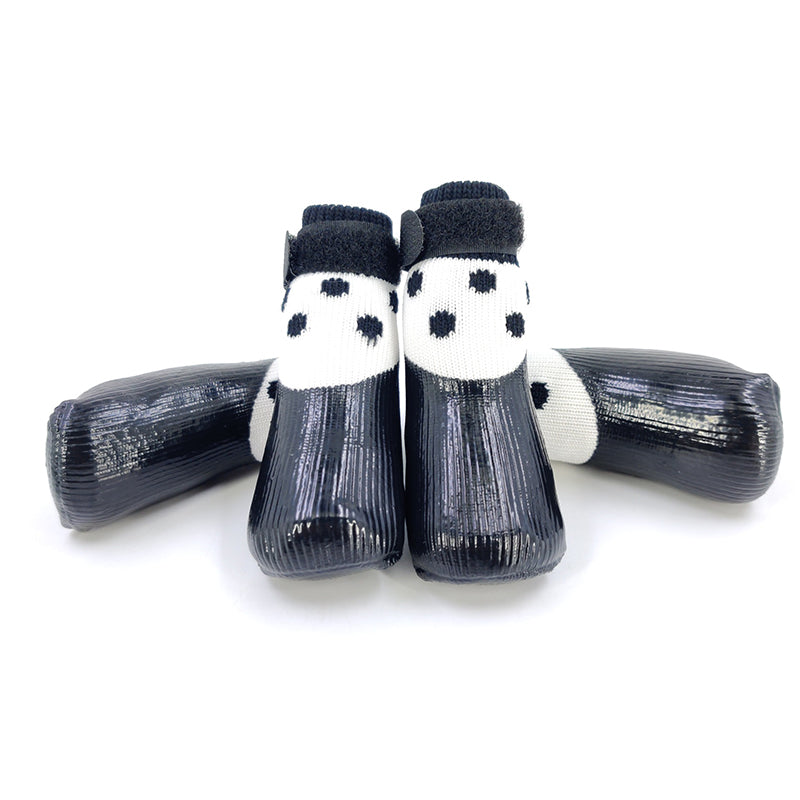 Non-Slip Dog Paw Socks – Cotton & Rubber Grip Socks