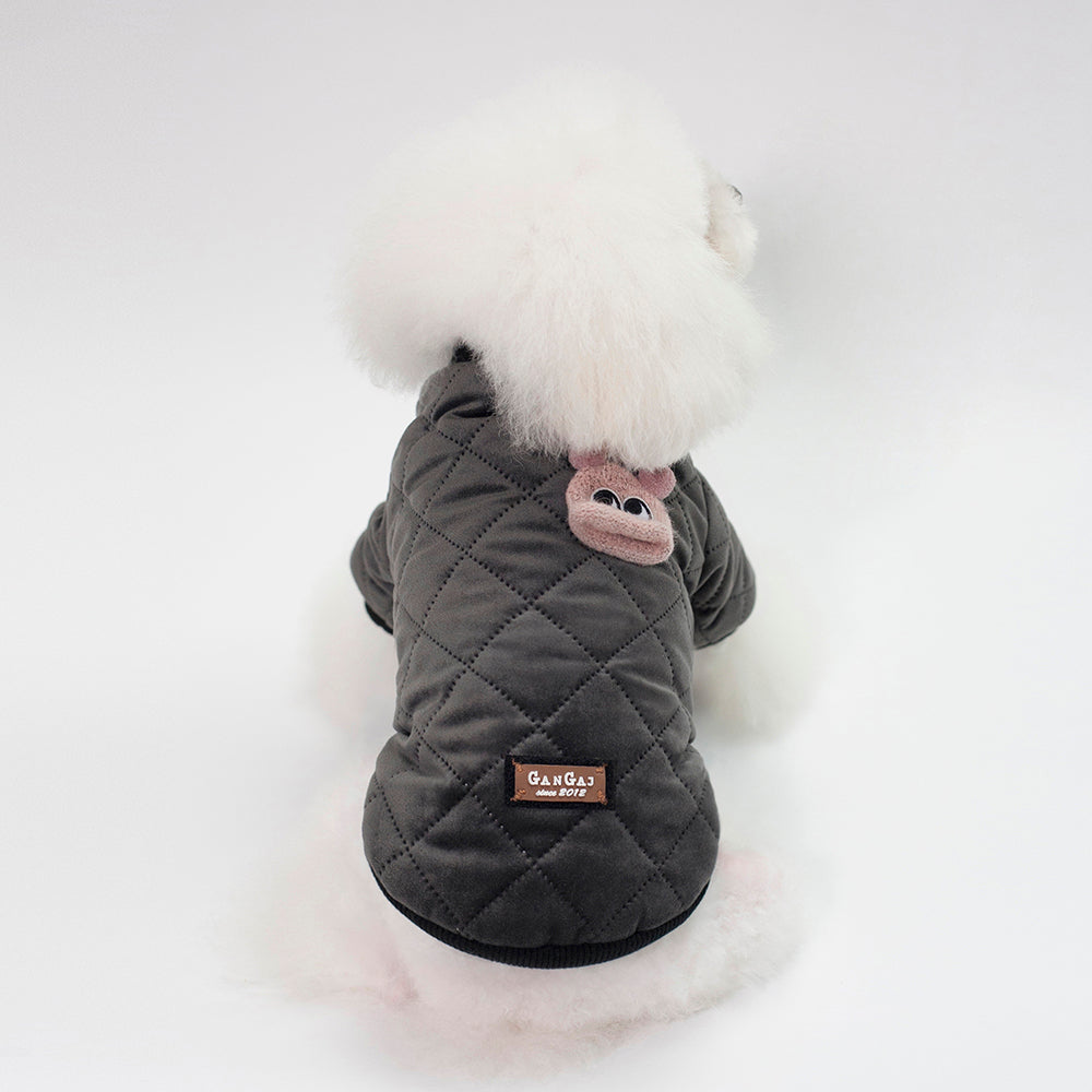 Plaid Dog Jacket – Patterned Dog Outerwear Coat