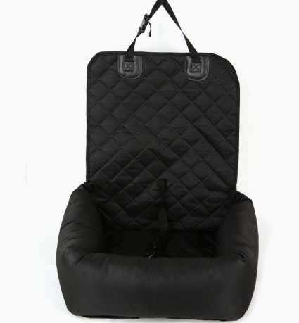 Cushioned Dog Car Seat Bed
