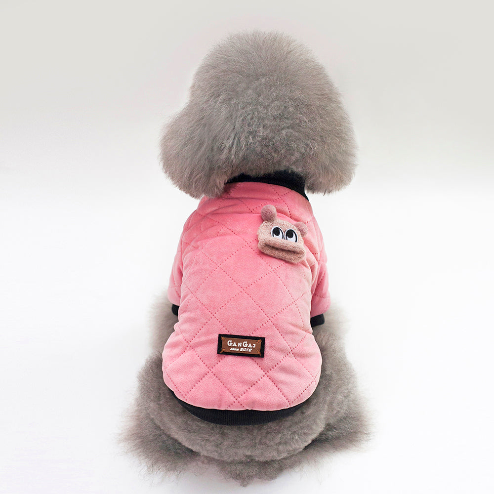 Plaid Dog Jacket – Patterned Dog Outerwear Coat