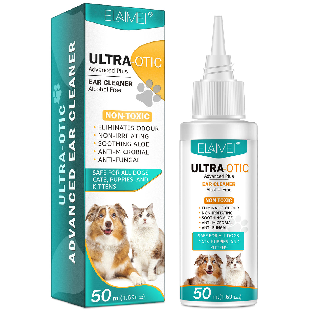Pet Ear Cleaning Solution – 50 ml