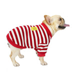 Striped Dog Pullover – Cozy Knit Dog Sweater