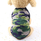 Camouflage Mesh Dog Vest – Lightweight Camo Sleeveless Vest