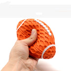 ChewPal Squeaky Rugby Dog Toy